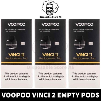Buy Vinci 2 Pod Cartridge for Vinci 2 and Vinci X2 in UAE . VOOPOO Vinci 2 Pods for Vinci PnP Coils in Dubai - Vinci 2 Replacement Pod Near Me