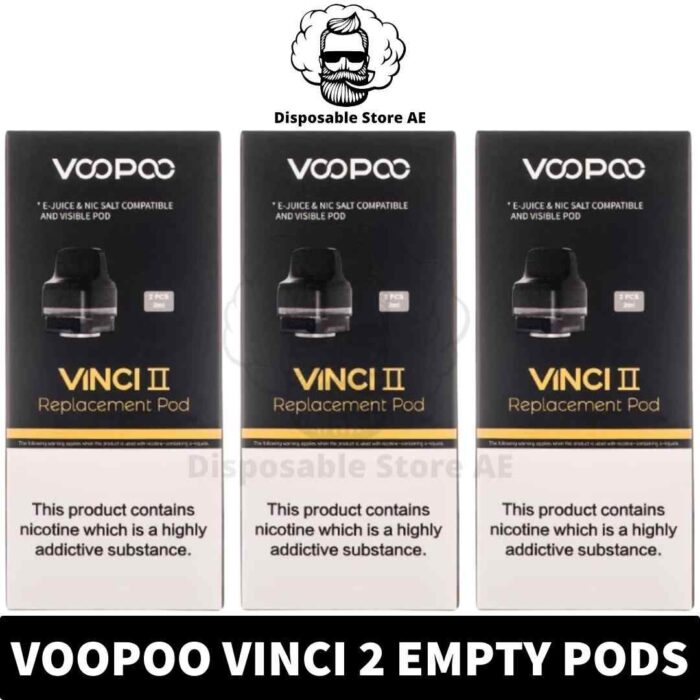 Buy Vinci 2 Pod Cartridge for Vinci 2 and Vinci X2 in UAE . VOOPOO Vinci 2 Pods for Vinci PnP Coils in Dubai - Vinci 2 Replacement Pod Near Me