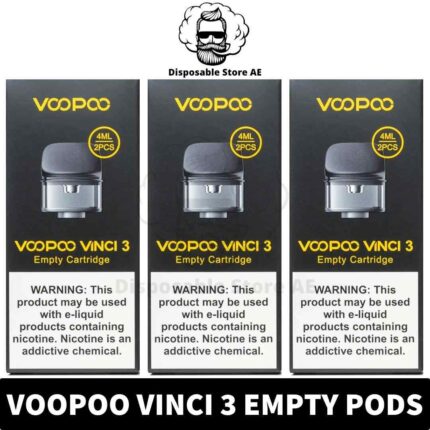 Buy Vinci 3 Empty Pods of 4ml in UAE - VOOPOO Vinci 3 Pods for VOOPOO PnP Coils Series in Dubai - Vinci 3 Replacement Pod Shop Near MeBuy Vinci 3 Empty Pods of 4ml in UAE - VOOPOO Vinci 3 Pods for VOOPOO PnP Coils Series in Dubai - Vinci 3 Replacement Pod Shop Near Me
