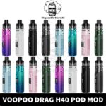 Drag H40 Pod Kit of 40W 1500mAh in UAE - VOOPOO Drag H40 Pod Mod buy in Dubai - VOOPOO Vape Kit Shop in Dubai Near Me