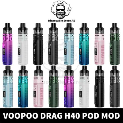 Drag H40 Pod Kit of 40W 1500mAh in UAE - VOOPOO Drag H40 Pod Mod buy in Dubai - VOOPOO Vape Kit Shop in Dubai Near Me
