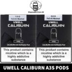 UWELL Caliburn A3S Replacement Pod shop in UAE - Caliburn A3 1.0 Ohm in Dubai - Caliburn A3 0.8 Ohm in Dubai - Caliburn A3S Pods Near ME
