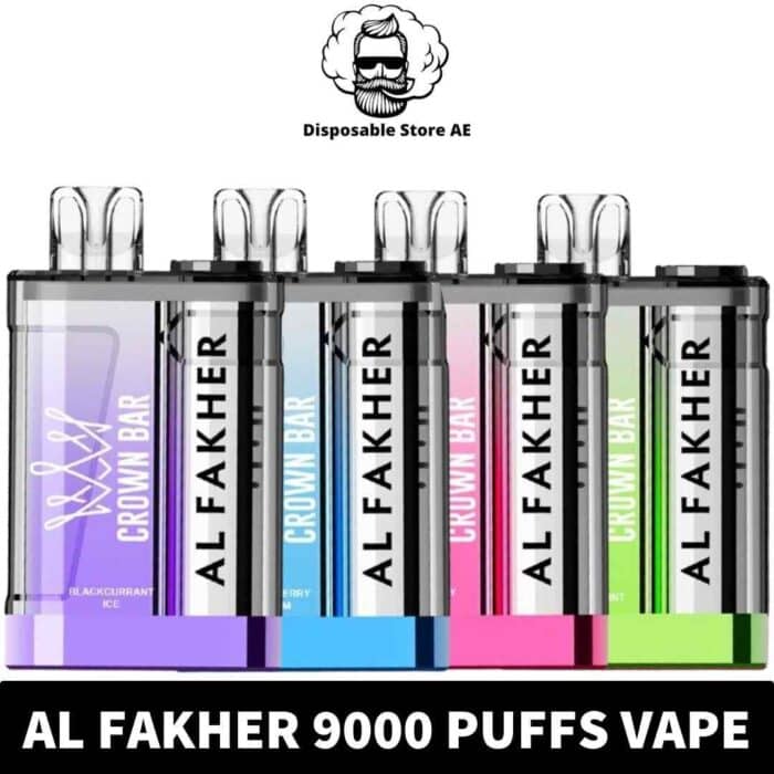 Al Fakher Crown Bar Crystal 9000 Puffs 20mg Disposable Vape in Dubai, UAE - Image 1