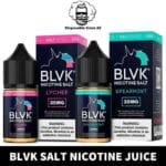 BLVK Salt Nicotine Near Me From Disposable Store AE | Best BLVK Salt Nicotine 35mg and 50mg E-juice in Dubai, UAE