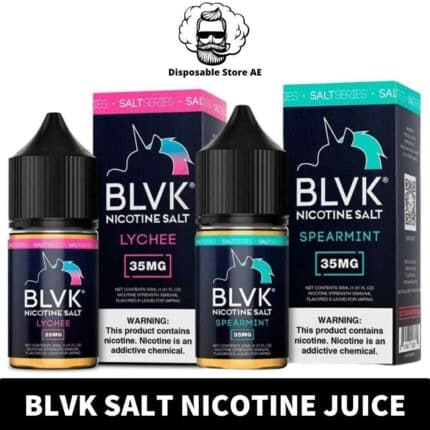 BLVK Salt Nicotine Near Me From Disposable Store AE | Best BLVK Salt Nicotine 35mg and 50mg E-juice in Dubai, UAE