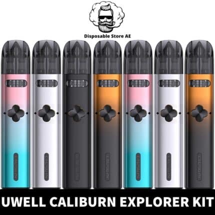 Buy UWELL Caliburn Explorer Kit 32W Pod System 1000mAh Vape Kit in Dubai - UWELL Caliburn Explorer Device in UAE - Vape Shop Near Me-min