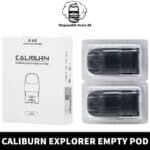 Buy UWELL Caliburn explorer Empty Pod Cartridge 4ml Replacement Pod in UAE - Caliburn Explorer Cartridge Shop in Dubai - Caliburn Explorer-min