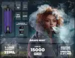 Buy AL FAKHER Crown Bar Pro Max Disposable 15000 Puffs Rechargeable Vape in Dubai - Disposable Vape Shop in UAE