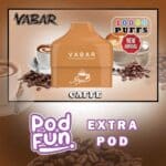 VABAR Pod Fun Extra Pod 10000 Puffs Disposable Vape in Dubai. VABAR Pod Fun 1000 Puffs shop near me