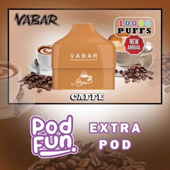 VABAR Pod Fun Extra Pod 10000 Puffs Disposable Vape in Dubai. VABAR Pod Fun 1000 Puffs shop near me