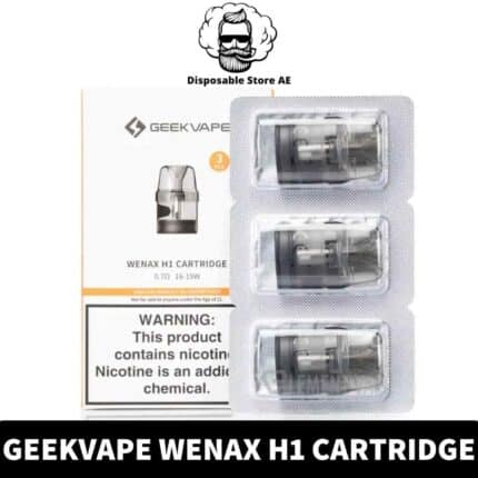 Buy Geekvape Wenax H1 Replacement Pods in UAE - GEEKVAPE Wenax H1 Pods in Dubai - GEEKVAPE Wenax H1 Pod Cartridge Shop Near me
