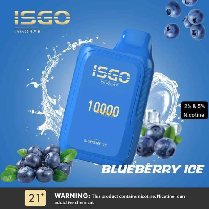 ISGO Bar Disposable 10000 Puffs 2% Rechargeable Vape in Dubai, UAE - Image 7