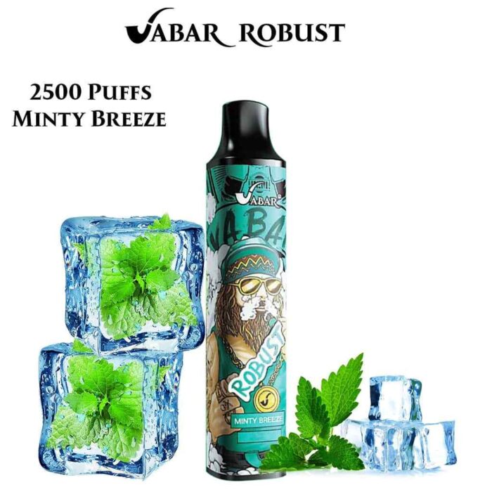 VABAR Robust Disposable 2500 Puffs 2% & 5% Rechargeable Vape in Dubai, UAE - Image 8