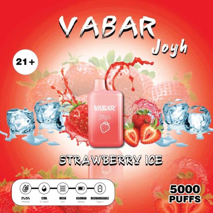 VABAR Joyh Disposable 5000 Puffs 2% & 5% Rechargeable Vape in Dubai, UAE - Image 4