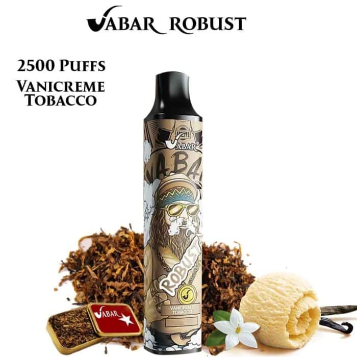 VABAR Robust Disposable 2500 Puffs 2% & 5% Rechargeable Vape in Dubai, UAE - Image 2