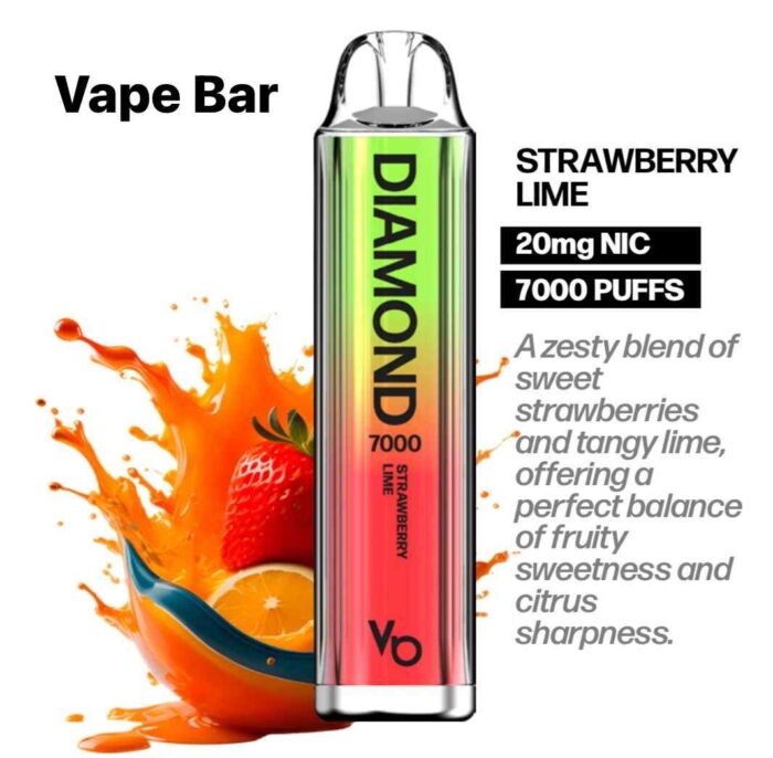 Vapes Bars Diamond 2% Nicotine 7000 Puffs in Dubai, UAE - Image 20