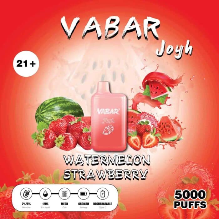 VABAR Joyh Disposable 5000 Puffs 2% & 5% Rechargeable Vape in Dubai, UAE - Image 10