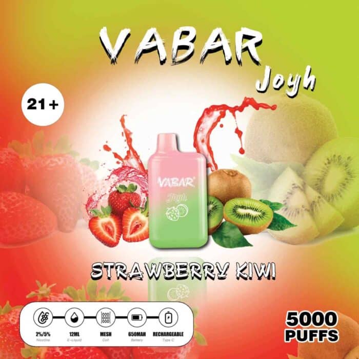VABAR Joyh Disposable 5000 Puffs 2% & 5% Rechargeable Vape in Dubai, UAE - Image 8