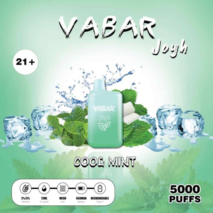 VABAR Joyh Disposable 5000 Puffs 2% & 5% Rechargeable Vape in Dubai, UAE - Image 9