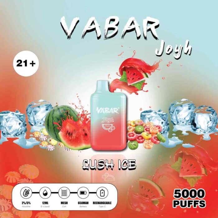 VABAR Joyh Disposable 5000 Puffs 2% & 5% Rechargeable Vape in Dubai, UAE - Image 12
