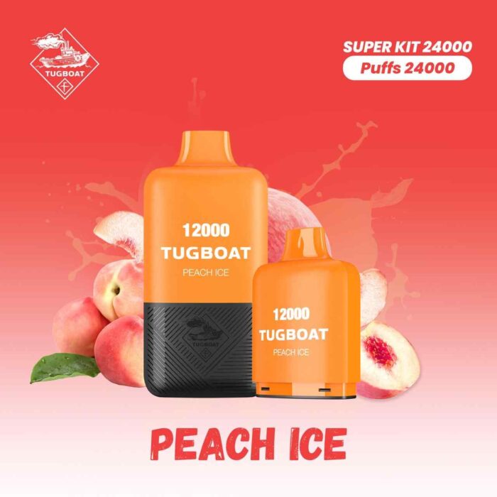 TUGBOAT SUPER 12000 + 12000 Puffs 50MG Disposable Vape in UAE. TUGBOAT Super Kit 24000 Puffs in uae