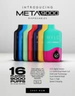 MYLE Meta 9000 Puffs 50mg Nicotine in Dubai - Image 2