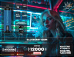 AL FAKHER Crown Bar 12000 Puffs Disposable Vape in Dubai BLUEBERRY GUM