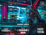 AL FAKHER Crown Bar 12000 Puffs Disposable Vape in Dubai CHERRY FIESTA