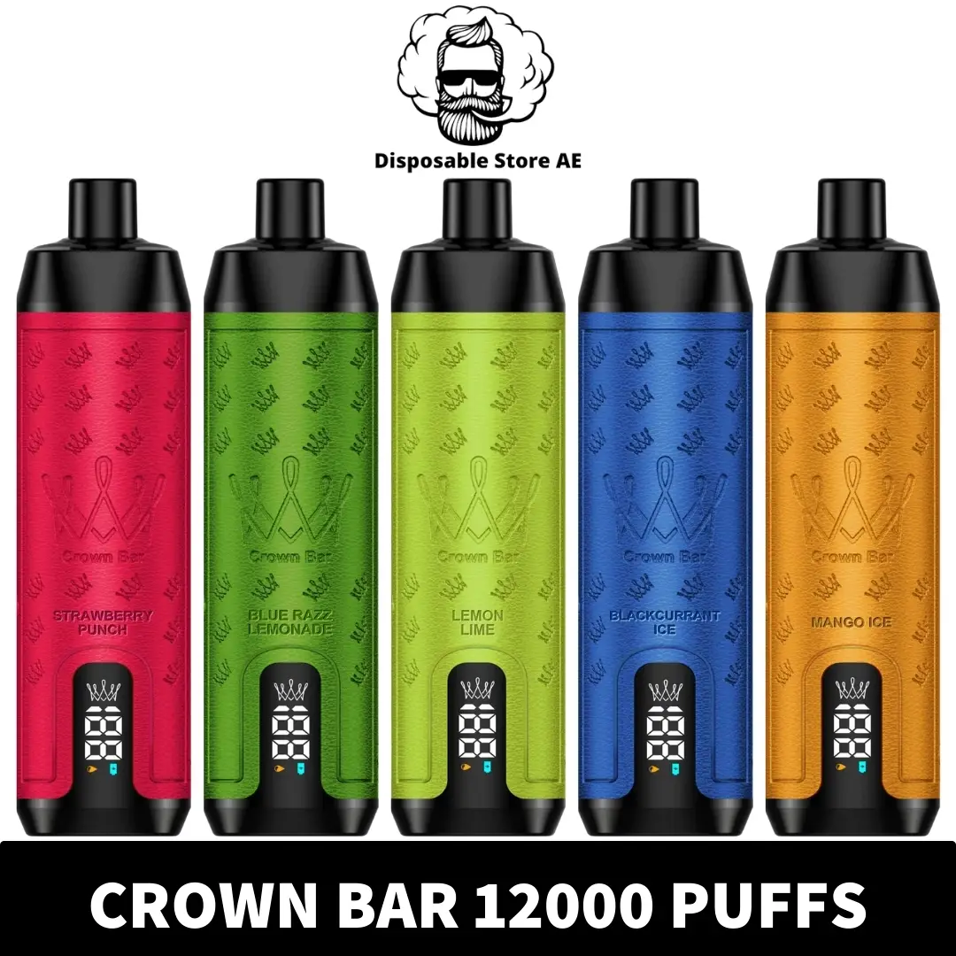 AL FAKHER Crown Bar 12000 Puffs Disposable Vape in Dubai AL FAKHER Crown Bar 12000 Puffs Disposable Vape in Dubai