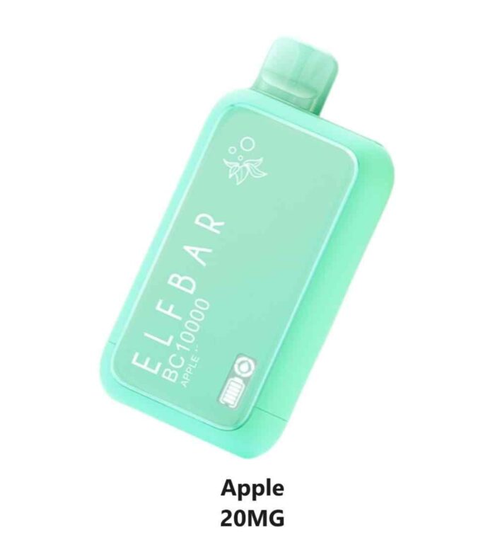 APPLE ELF BAR 10000 Puffs 20MG Disposable Vape Price in Dubai