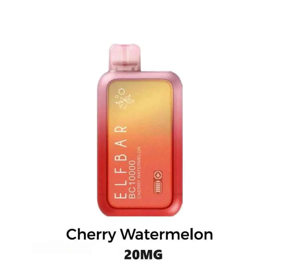 CHERRY WATERMELON ELF BAR 10000 Puffs 20MG Disposable Vape Price in Dubai