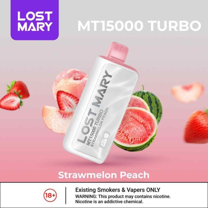 LOST MARY MT15000 15000 Puffs Price in Dubai STRAWMELON PEACH