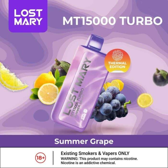 LOST MARY MT15000 15000 Puffs Price in Dubai SUMMER GRAPE