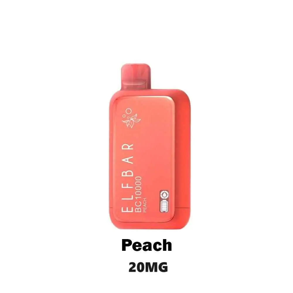 PEACH ELF BAR 10000 Puffs 20MG Disposable Vape Price in Dubai