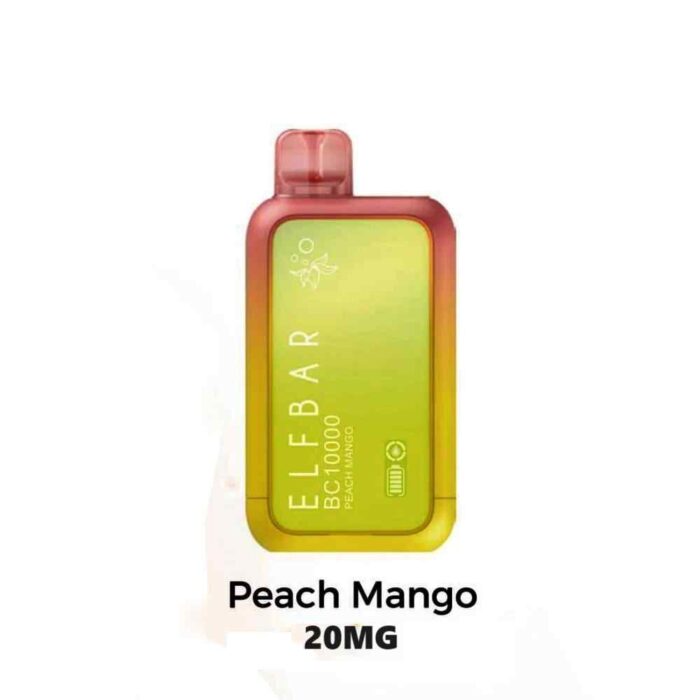PEACH MANGO ELF BAR 10000 Puffs 20MG Disposable Vape Price in Dubai