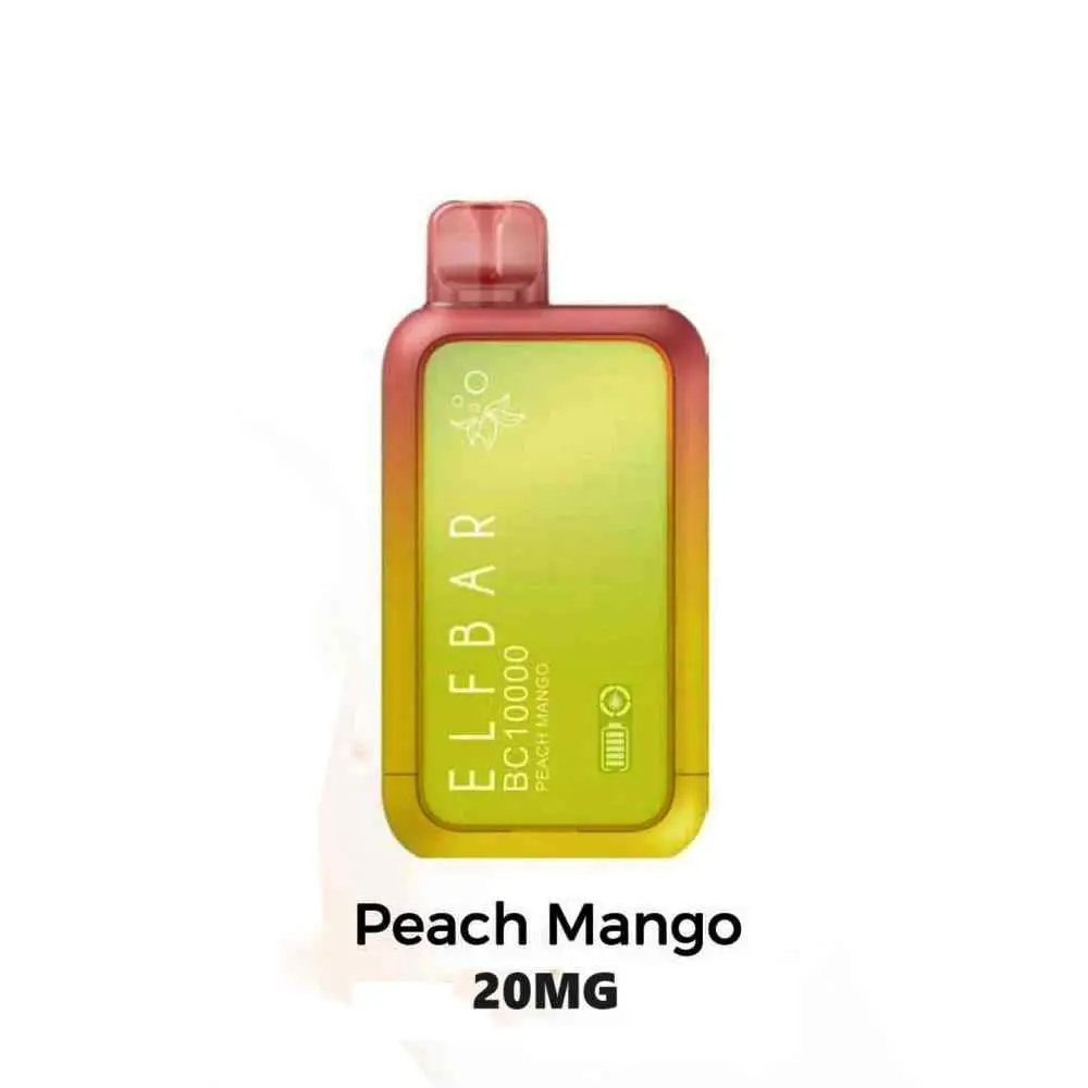 PEACH MANGO ELF BAR 10000 Puffs 20MG Disposable Vape Price in Dubai