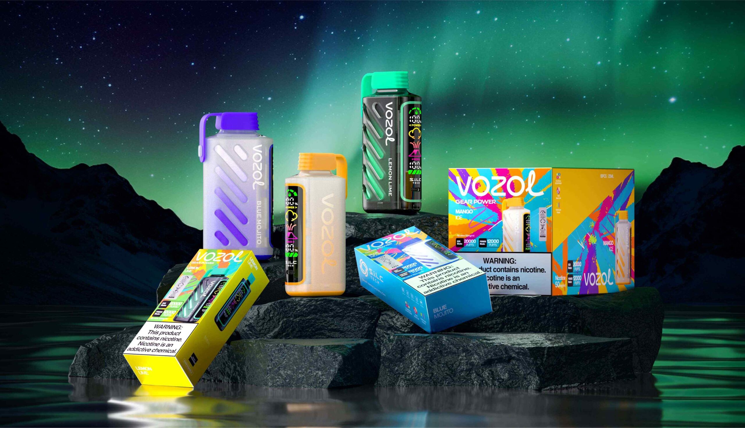 vozol gear power 20000 puffs price in uae