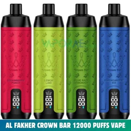 AL FAKHER Crown bar 12000 Puffs Disposable Vape in Dubai