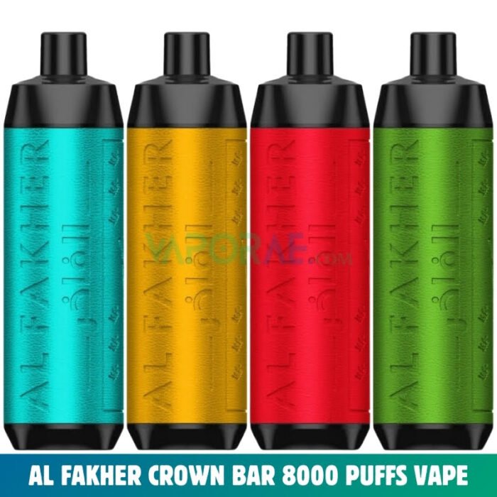 CROWN BAR Vape 8000 Puffs 5% Disposable Price in UAE. CROWN BAR 8000 Puffs Disposable Vape Shop in Dubai. Al fakher vape in Dubai