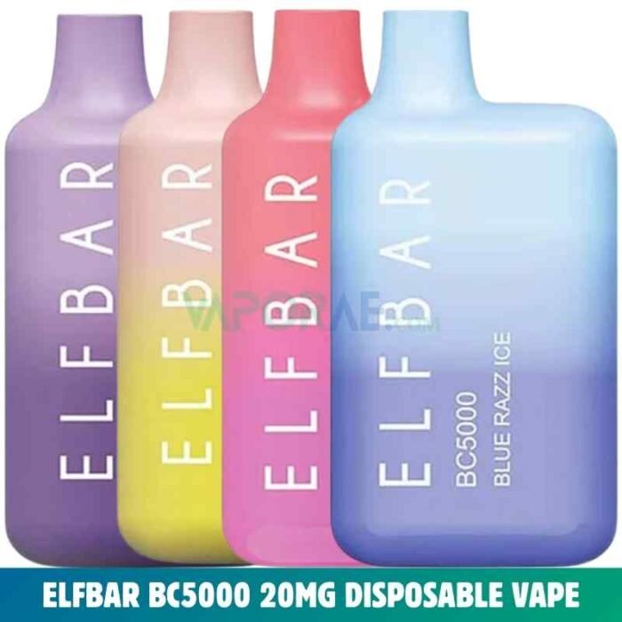 ELFBAR BC5000 20MG 5000 Puffs Disposable Price in Dubai