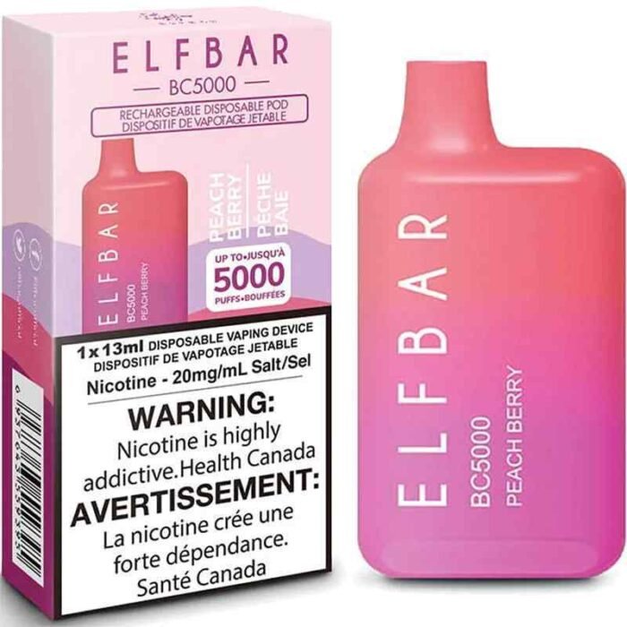 ELFBAR BC5000 Price in Dubai PEACH BERRY