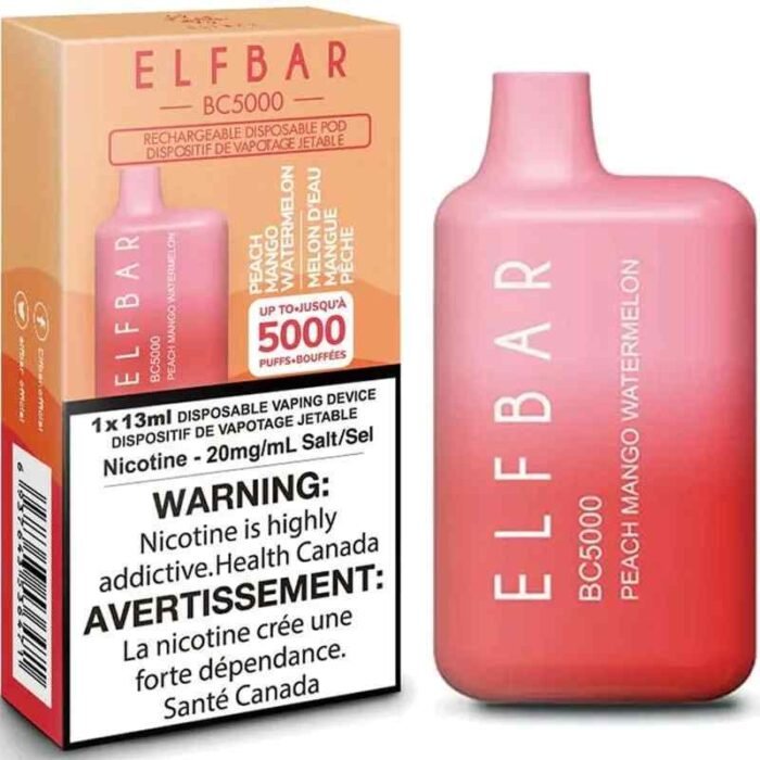 ELFBAR BC5000 Price in Dubai PEACH MANGO WATERMELON