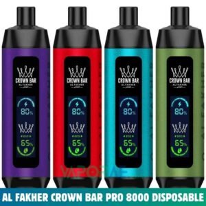 AL FAKHER crown bar pro 8000 puffs price in dubai