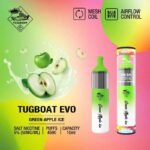 TUGBOAT Evo 4500 Puffs Price in Dubai GREEN APPLE ICE