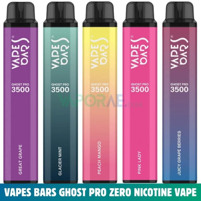 VAPES BARS GHOST PRO Zero Nicotine 3500 Puffs Price in Dubai