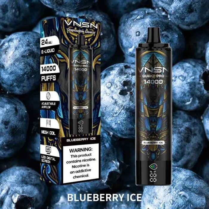 VNSN Quake Pro 14000 Puffs Price in Dubai BLUEBERRY ICE