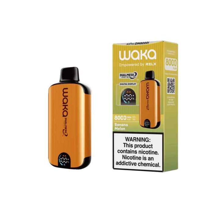 WAKA SoPro DM8000I 8000 Puffs Price in Dubai BANANA MELON