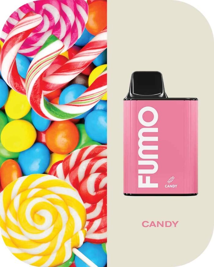 FUMMO King 6000 Puffs 2% Nicotine Rechargeable Disposable Vape in Dubai - Candy