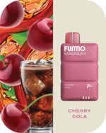 FUMMO Magnum 8000 Puffs 2% Nicotine Disposable Vape in Dubai - Cherry Cola