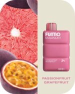 FUMMO Magnum 8000 Puffs 2% Nicotine Disposable Vape in Dubai - Passion Fruit Grape Fruit